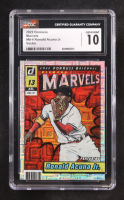 Ronald Acuna Jr. 2022 Donruss Marvels Vector #4 (CGC 10) at PristineAuction.com