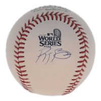 Ryan Brasier Signed 2024 World Series Baseball (PSA) at PristineAuction.com