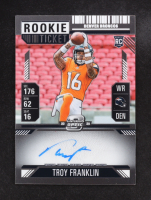 Troy Franklin 2024 Panini Contenders Optic Variations AU #113 RC at PristineAuction.com