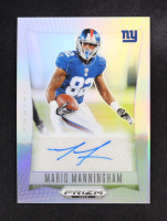 Mario Manningham 2024 Panini Prizm Deca Signatures Prizms Silver #85 at PristineAuction.com