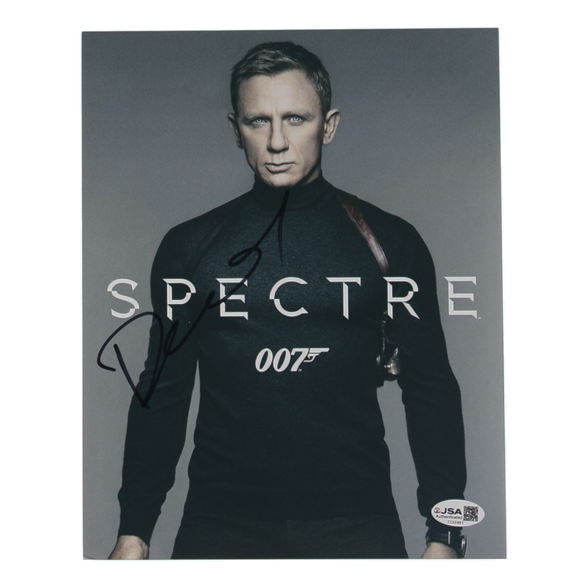 Daniel Craig Signed "Spectre" 8x10 Photo (JSA) at PristineAuction.com Daniel Craig Signed "Spectre" 8x10 Photo (JSA) at PristineAuction.com
