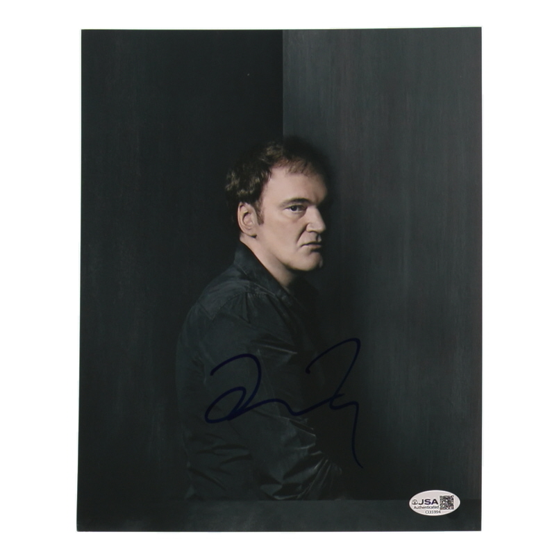 Quentin Tarantino Signed 8x10 Photo (JSA) at PristineAuction.com Quentin Tarantino Signed 8x10 Photo (JSA) at PristineAuction.com