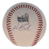 Anthony Banda Signed 2024 World Series Baseball (JSA) at PristineAuction.com