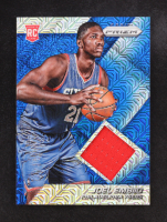 Joel Embiid 2014-15 Panini Prizm Jerseys Prizms Blue Mojo #68 RC at PristineAuction.com