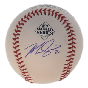 Marcus Semien Signed 2023 World Series Baseball (JSA) at PristineAuction.com Marcus Semien Signed 2023 World Series Baseball (JSA) at PristineAuction.com