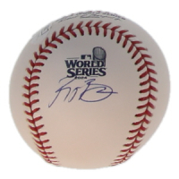 Ryan Brasier Signed 2024 World Series Baseball (JSA) at PristineAuction.com