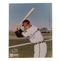 Al Rosen Signed Indians 8x10 Photo (Beckett) at PristineAuction.com