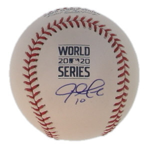 Justin Turner Signed 2020 World Series Baseball (PSA) at PristineAuction.com Justin Turner Signed 2020 World Series Baseball (PSA) at PristineAuction.com