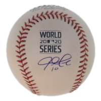 Justin Turner Signed 2020 World Series Baseball (PSA) at PristineAuction.com
