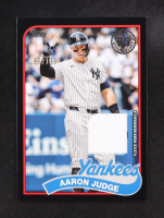Aaron Judge 2024 Topps Update '89 Topps Relics Black #89RUAJ #169/199 at PristineAuction.com