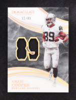 Amari Cooper 2016 Immaculate Collection Immaculate Numbers Memorabilia #36 #32/89 at PristineAuction.com