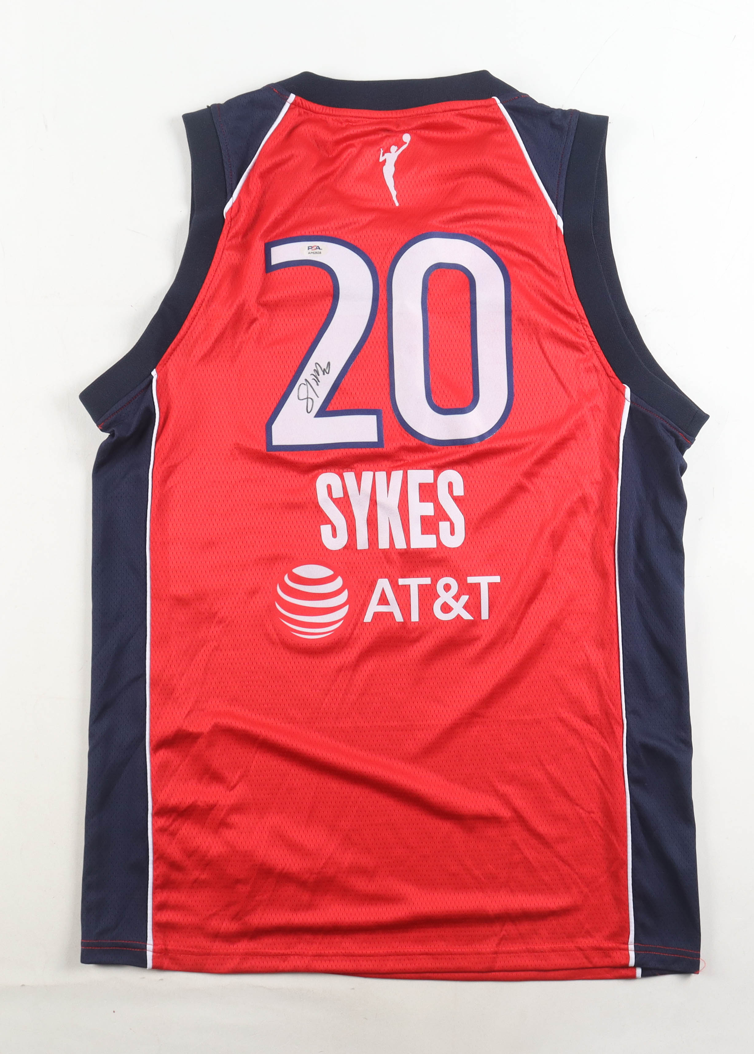 Brittney Sykes Signed Mystics Nike Authentic Jersey (PSA) at PristineAuction.com Brittney Sykes Signed Mystics Nike Authentic Jersey (PSA) at PristineAuction.com