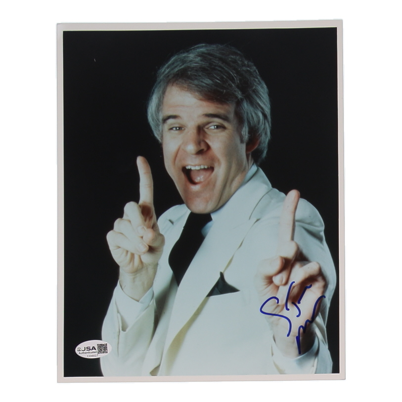 Steve Martin Signed 8x10 Photo (JSA) at PristineAuction.com Steve Martin Signed 8x10 Photo (JSA) at PristineAuction.com