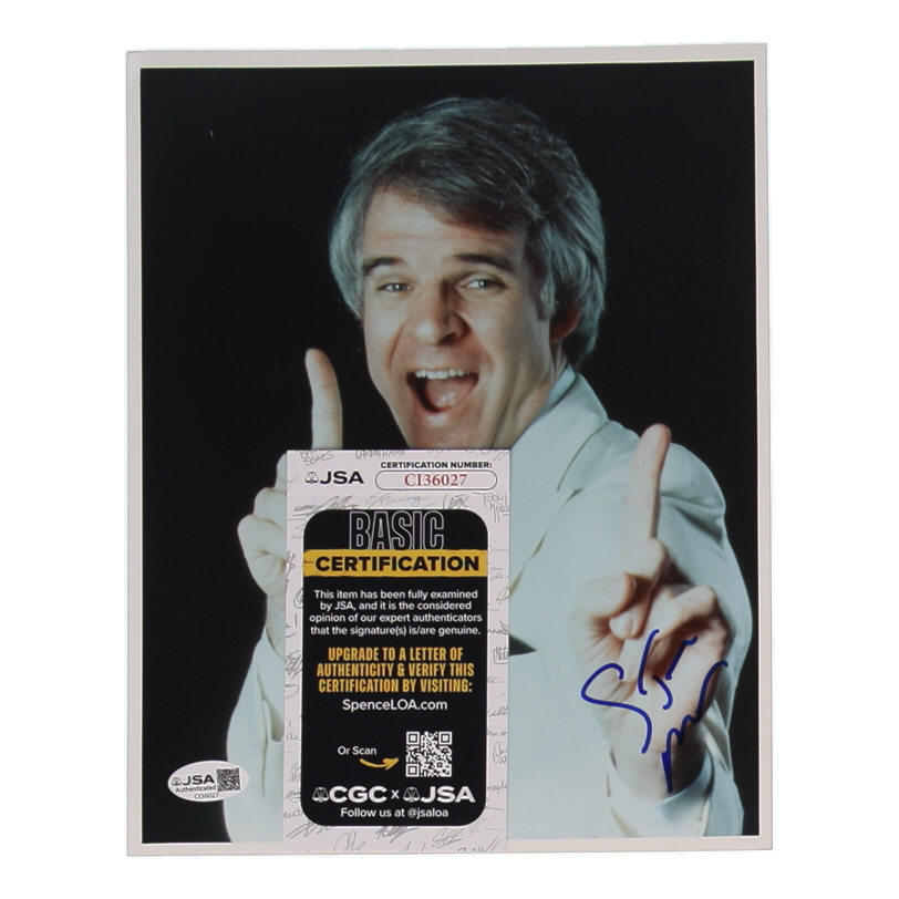 Steve Martin Signed 8x10 Photo (JSA) at PristineAuction.com Steve Martin Signed 8x10 Photo (JSA) at PristineAuction.com