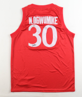 Nneka Ogwumike Signed Cardinal Nike Authentic Jersey (PSA) at PristineAuction.com