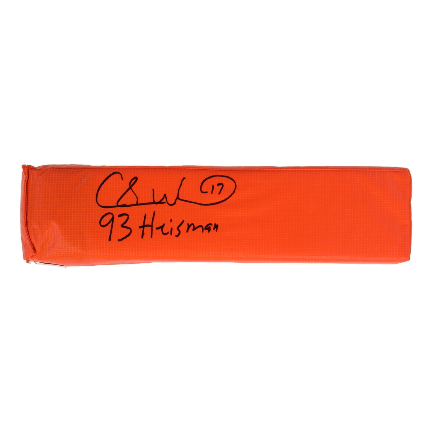 Charlie Ward Signed End Zone Pylon Inscribed "93 Heisman" (Schwartz) at PristineAuction.com Charlie Ward Signed End Zone Pylon Inscribed "93 Heisman" (Schwartz) at PristineAuction.com