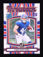 Cam Skattebo 2025 Panini Donruss Throwback Rated Rookie #36 RC at PristineAuction.com