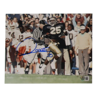 Raghib "Rocket" Ismail Signed Notre Dame Fighting Irish 8x10 Photo (Beckett) at PristineAuction.com