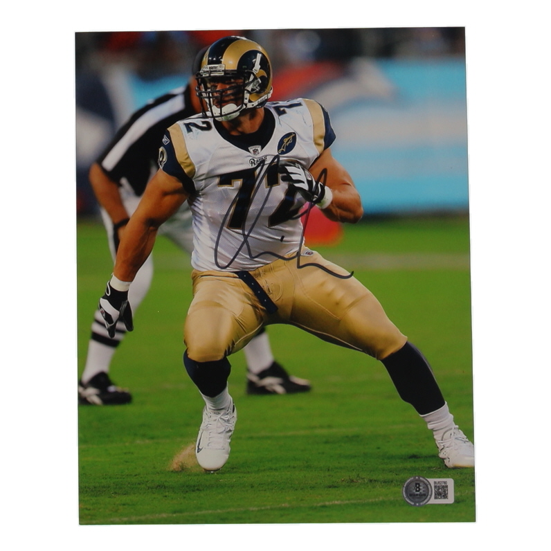 Chris Long Signed Rams 8x10 Photo (Beckett) at PristineAuction.com Chris Long Signed Rams 8x10 Photo (Beckett) at PristineAuction.com