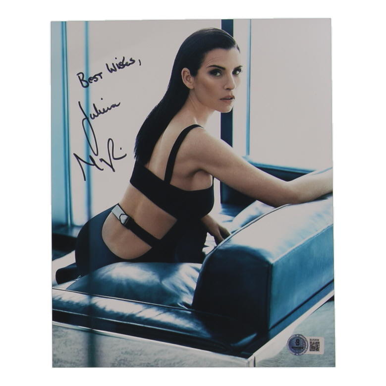 Julianna Margulies Signed 8x10 Photo Inscribed "Best Wishes" (Beckett) at PristineAuction.com Julianna Margulies Signed 8x10 Photo Inscribed "Best Wishes" (Beckett) at PristineAuction.com