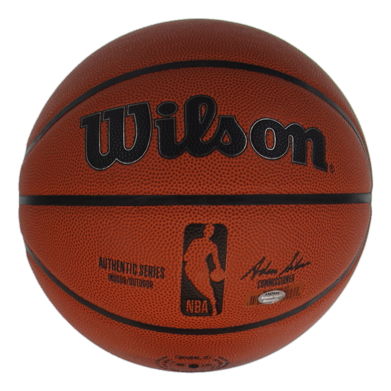 Ralph Sampson Signed NBA Basketball Inscribed "84 NBA ROY", "4x All Star" & "HOF 12" (Schwartz) at PristineAuction.com Ralph Sampson Signed NBA Basketball Inscribed "84 NBA ROY", "4x All Star" & "HOF 12" (Schwartz) at PristineAuction.com