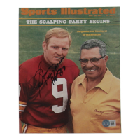 Sonny Jurgensen Signed Redskins 8x10 Photo Inscribed "HOF 83" (Beckett) at PristineAuction.com