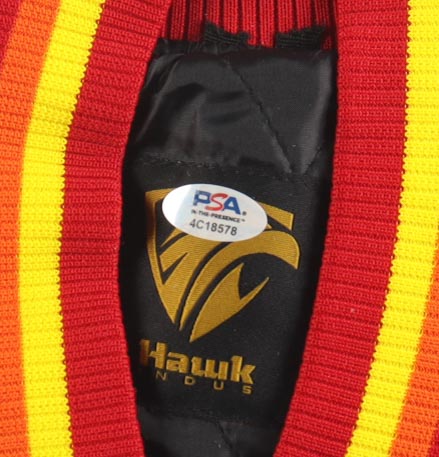 Nolan Ryan Signed Custom Framed Warm-Up Jacket Display Inscribed "The Ryan Express" with (2) Astros Pins (PSA) at PristineAuction.com Nolan Ryan Signed Custom Framed Warm-Up Jacket Display Inscribed "The Ryan Express" with (2) Astros Pins (PSA) at PristineAuction.com