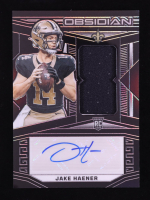 Jake Haener 2023 Panini Obsidian Auto #207 RC #064/199 at PristineAuction.com