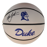 Christian Laettner Signed Duke Logo Basketball (Schwartz) at PristineAuction.com