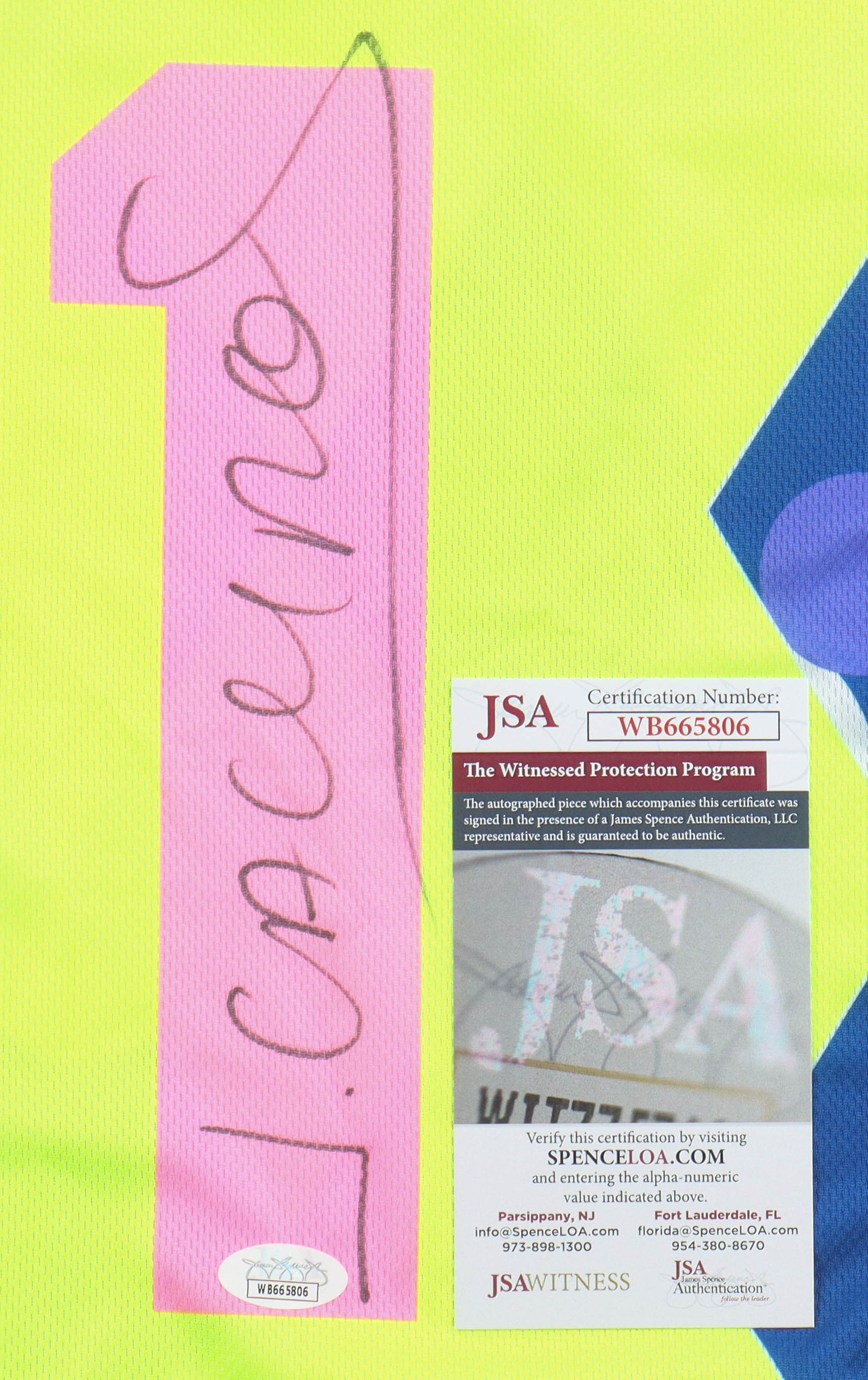 Jorge Campos Signed Jersey (JSA) at PristineAuction.com Jorge Campos Signed Jersey (JSA) at PristineAuction.com