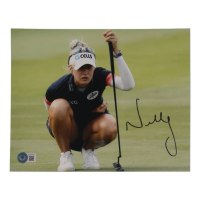 Nelly Korda Signed 8x10 Photo (Beckett) at PristineAuction.com