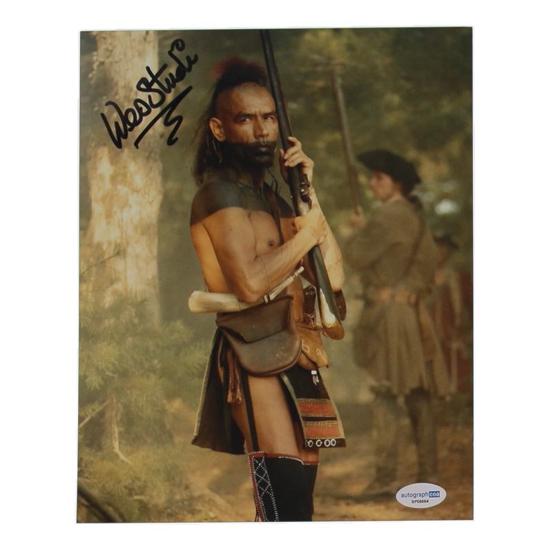 Wes Studi Signed "The Last of the Mohicans" 8x10 Photo (ACOA) at PristineAuction.com Wes Studi Signed "The Last of the Mohicans" 8x10 Photo (ACOA) at PristineAuction.com
