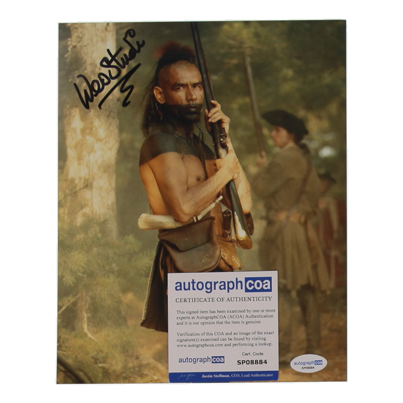 Wes Studi Signed "The Last of the Mohicans" 8x10 Photo (ACOA) at PristineAuction.com Wes Studi Signed "The Last of the Mohicans" 8x10 Photo (ACOA) at PristineAuction.com