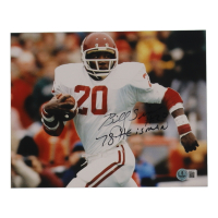 Billy Sims Signed Oklahoma Sooners 8x10 Photo Inscribed "78 Heisman" (Beckett) at PristineAuction.com
