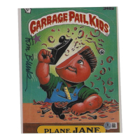 Tom Bunk Signed "Garbage Pail Kids: Plane Jane" 8x10 Photo (Beckett) at PristineAuction.com