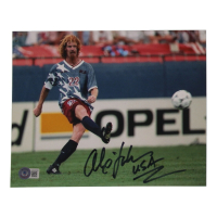 Alexi Lalas Signed Team USA 8x10 Photo Inscribed "USA" (Beckett) at PristineAuction.com