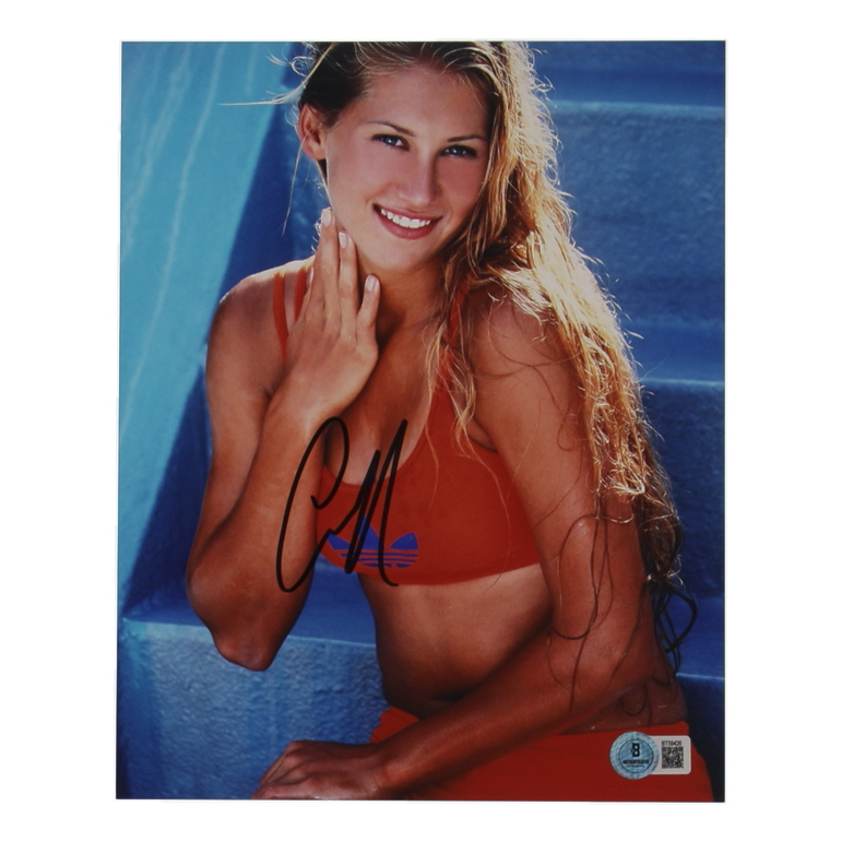 Anna Kournikova Signed 8x10 Photo (Beckett) at PristineAuction.com Anna Kournikova Signed 8x10 Photo (Beckett) at PristineAuction.com