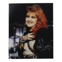 Cyndi Lauper Signed 8x10 Photo Inscribed "XX" (Beckett) at PristineAuction.com
