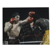 Ray "Boom Boom" Mancini Signed 8x10 Photo with Extensive Inscription (Beckett) at PristineAuction.com