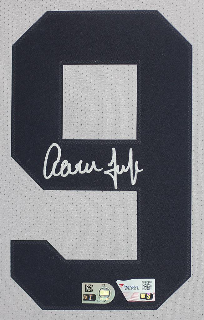 Aaron Judge Signed Yankees Custom Framed Nike Authentic Jersey Display (Fanatics & MLB) at PristineAuction.com Aaron Judge Signed Yankees Custom Framed Nike Authentic Jersey Display (Fanatics & MLB) at PristineAuction.com
