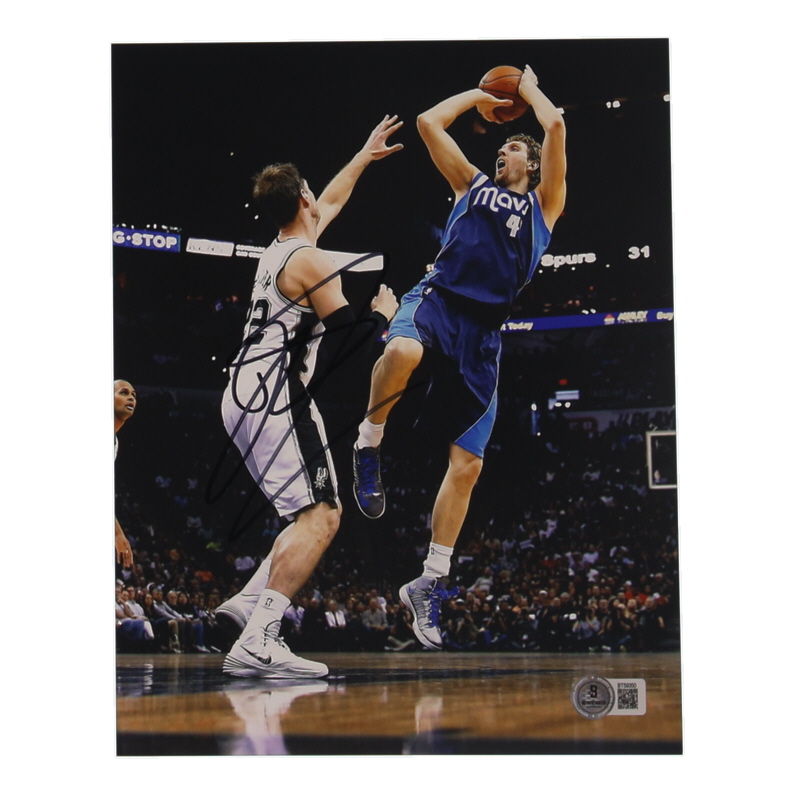 Dirk Nowitzki Signed Mavericks 8x10 Photo (Beckett) at PristineAuction.com Dirk Nowitzki Signed Mavericks 8x10 Photo (Beckett) at PristineAuction.com