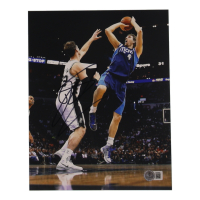 Dirk Nowitzki Signed Mavericks 8x10 Photo (Beckett) at PristineAuction.com