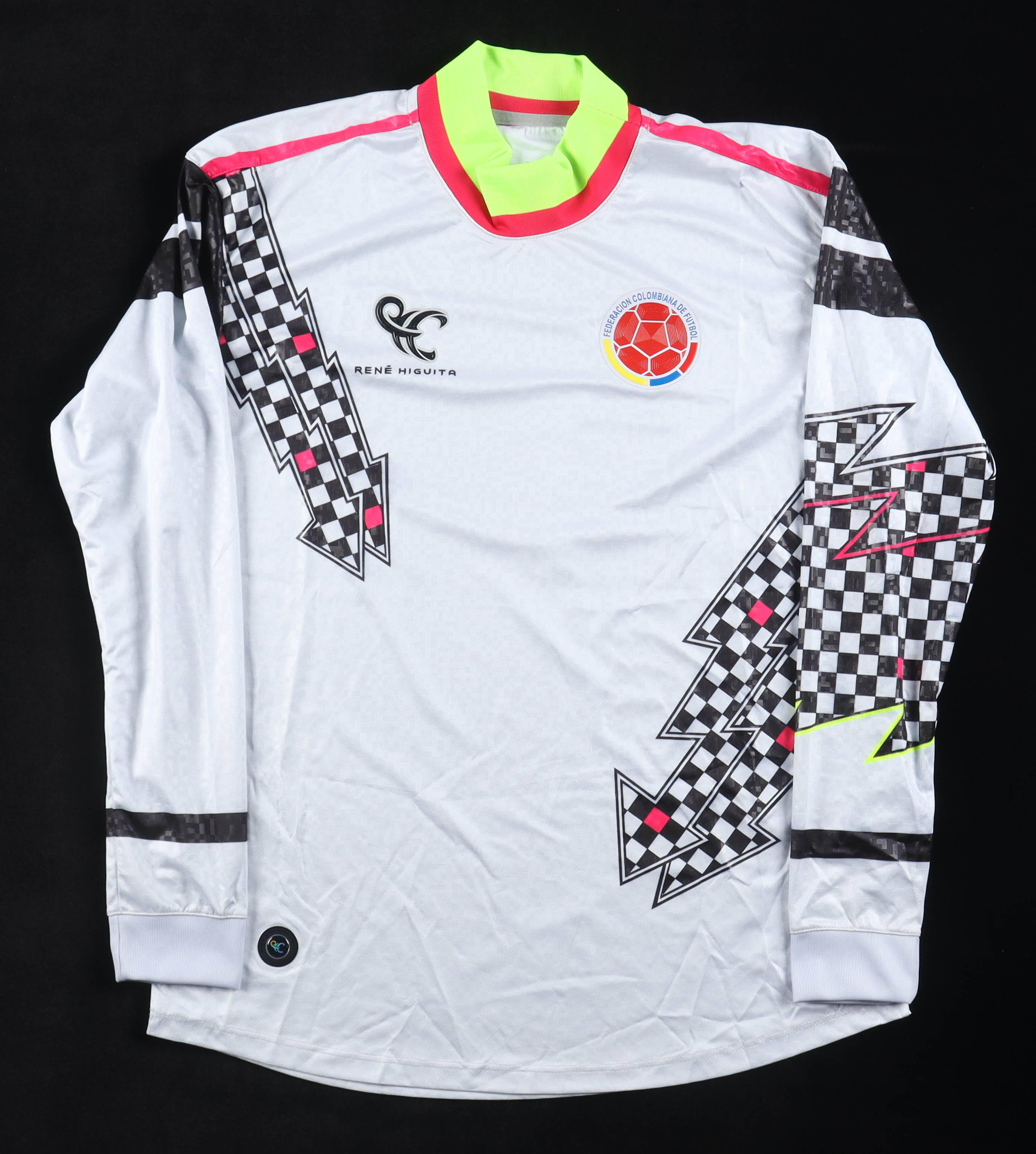 Rene Higuita Signed Colombia Higuita Jersey (JSA) at PristineAuction.com Rene Higuita Signed Colombia Higuita Jersey (JSA) at PristineAuction.com