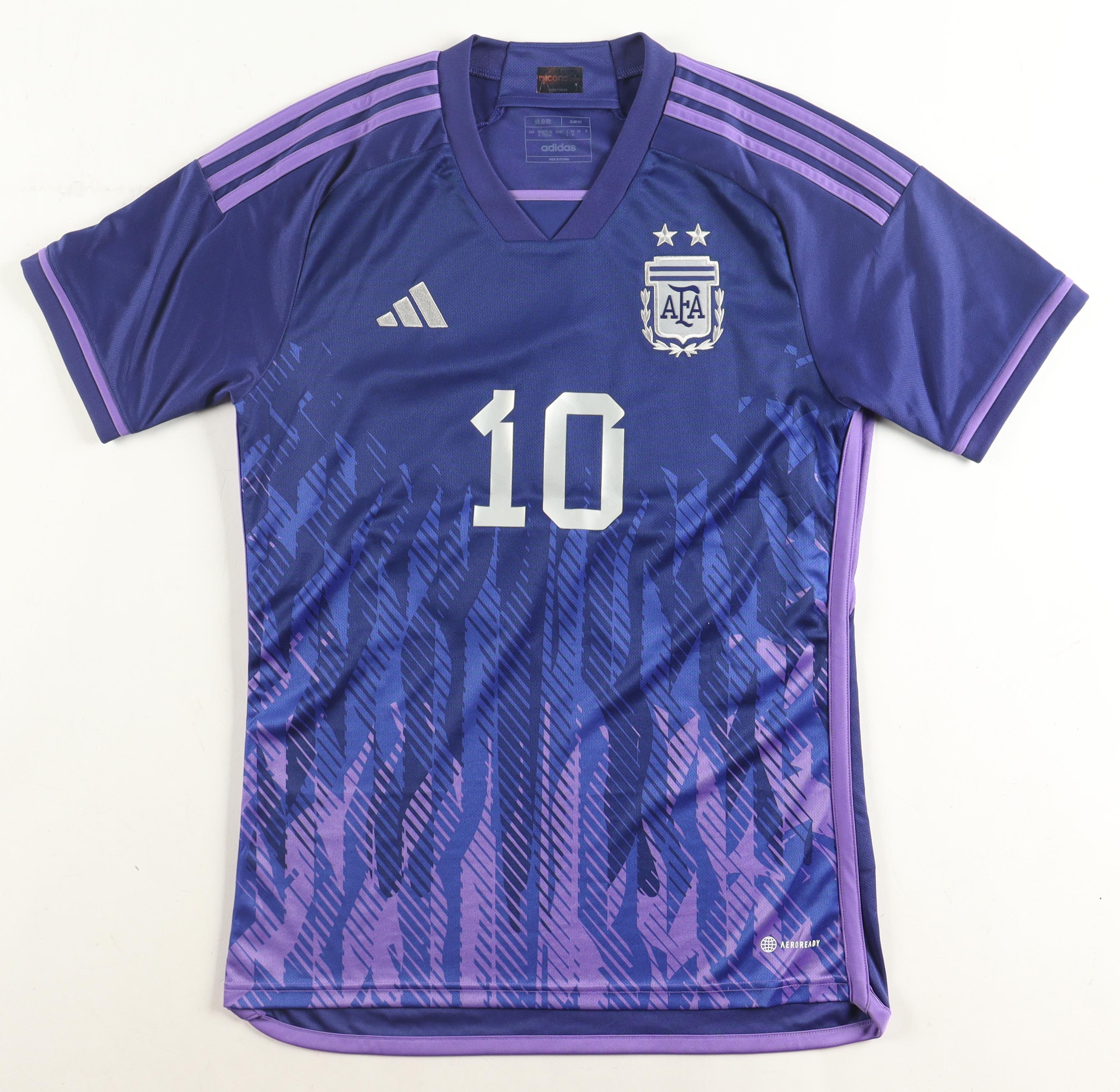 Lionel Messi Signed Argentina National Team Adidas Authentic Jersey Inscribed "LEO" (JSA) at PristineAuction.com Lionel Messi Signed Argentina National Team Adidas Authentic Jersey Inscribed "LEO" (JSA) at PristineAuction.com