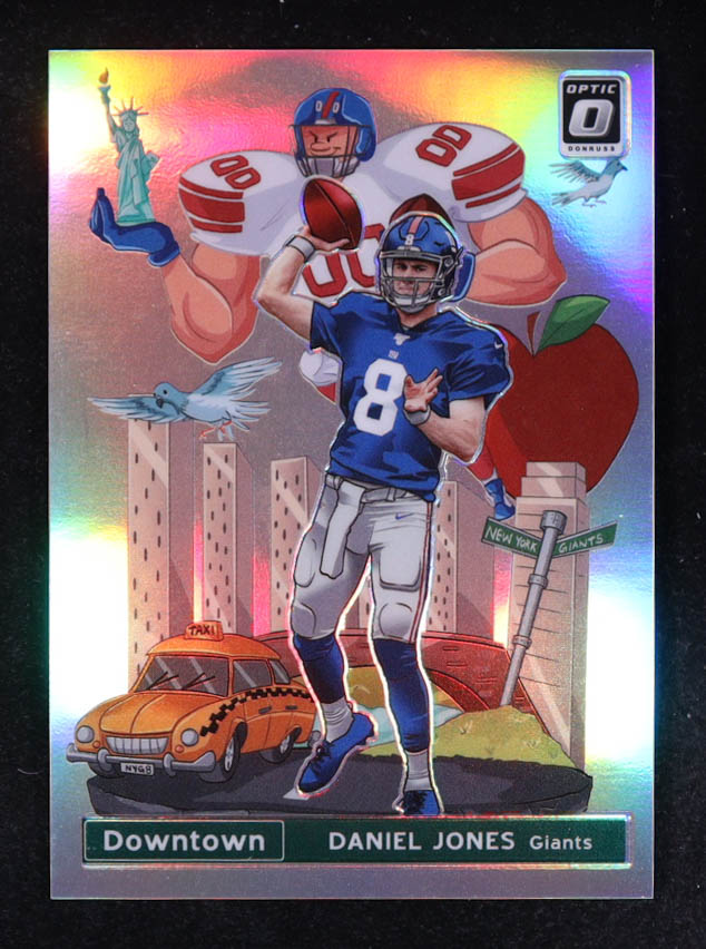 Daniel Jones 2020 Panini Donruss Optic Downtown #DT-27 at PristineAuction.com Daniel Jones 2020 Panini Donruss Optic Downtown #DT-27 at PristineAuction.com