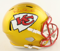 Patrick Mahomes Signed Chiefs Full-Size Flash Alternate Speed Helmet (Beckett) at PristineAuction.com