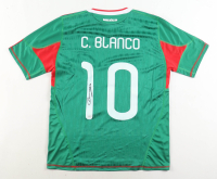 Cuauhtemoc Blanco Signed Mexico Adidas Authentic Jersey (JSA) at PristineAuction.com