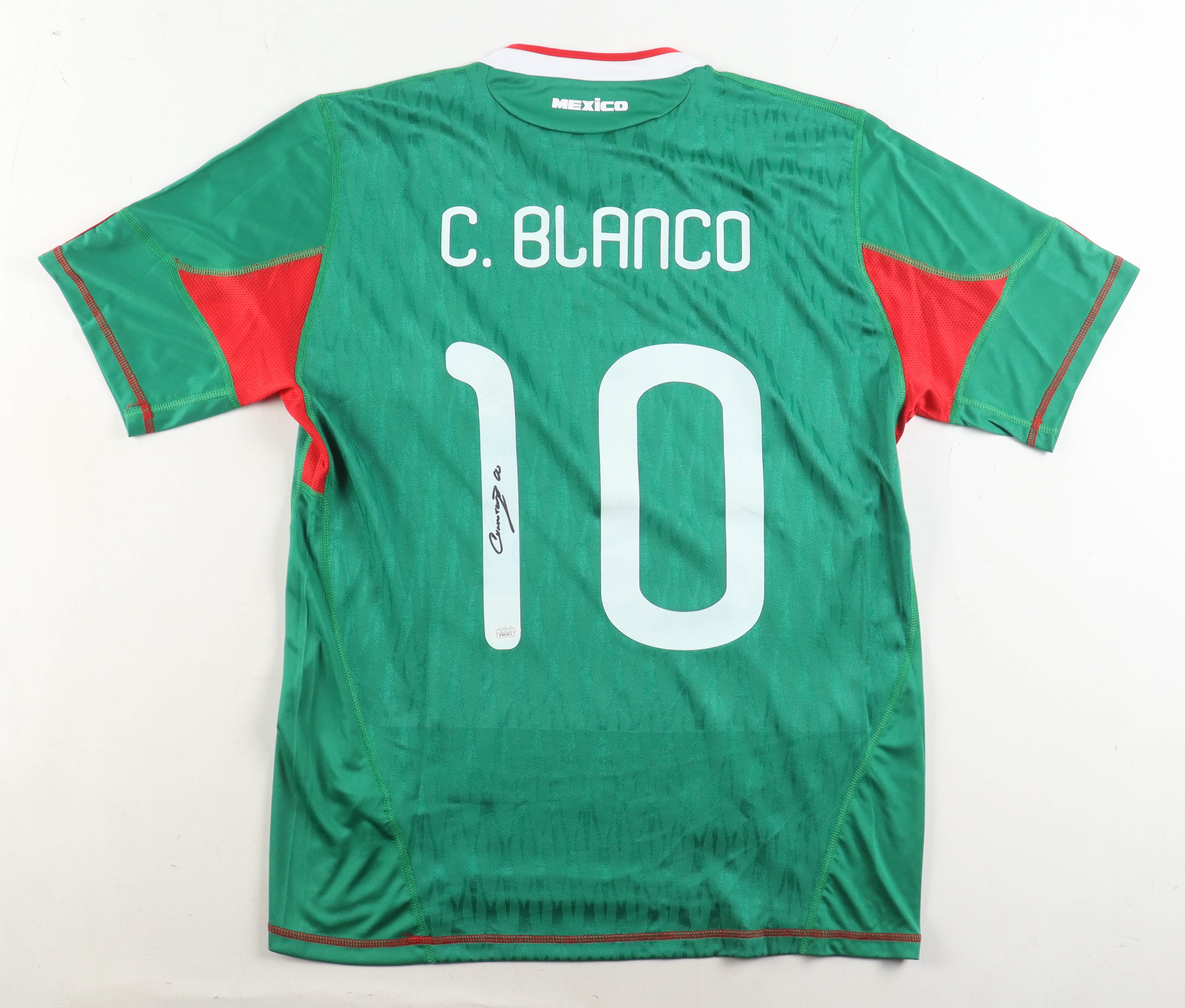 Cuauhtemoc Blanco Signed Mexico Adidas Authentic Jersey (JSA) at PristineAuction.com Cuauhtemoc Blanco Signed Mexico Adidas Authentic Jersey (JSA) at PristineAuction.com