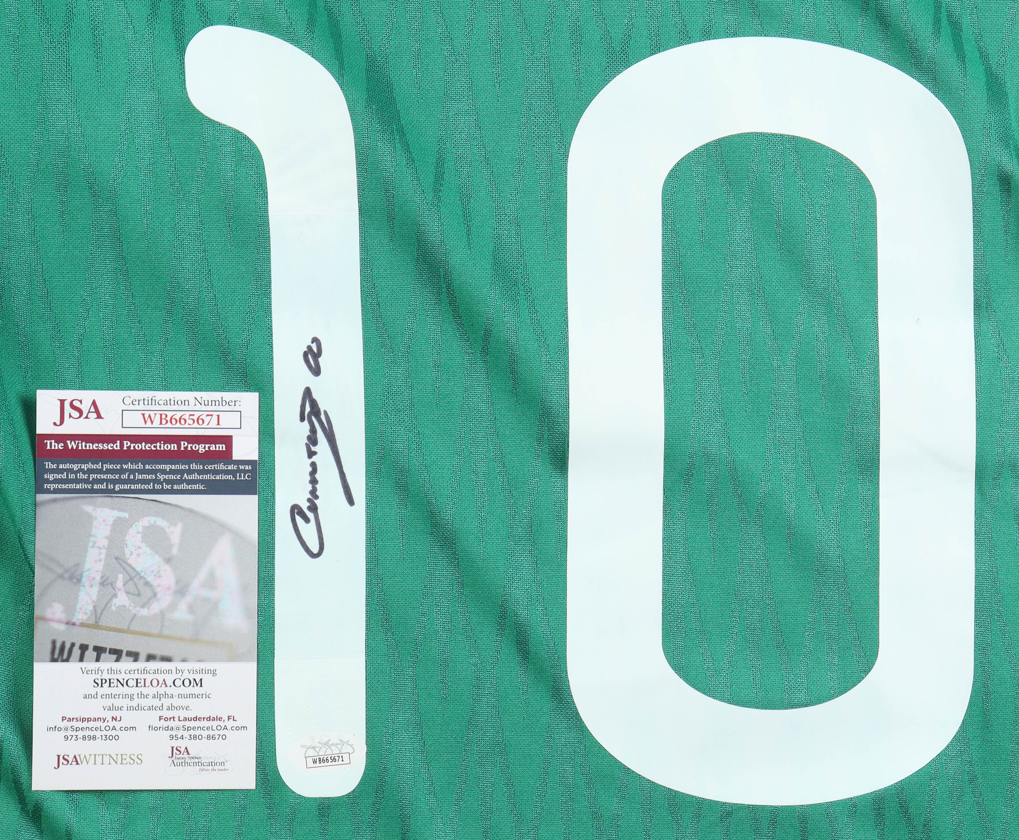 Cuauhtemoc Blanco Signed Mexico Adidas Authentic Jersey (JSA) at PristineAuction.com Cuauhtemoc Blanco Signed Mexico Adidas Authentic Jersey (JSA) at PristineAuction.com