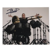 Nicko McBrain Signed 8x10 Photo (Beckett) at PristineAuction.com